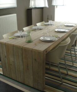 Steigerhout tafel U-Model