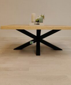 Eiken salontafel Matrix Poot