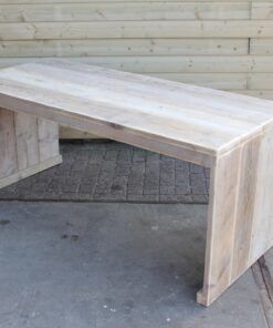 Alternative view of Steigerhout tafel U-Model