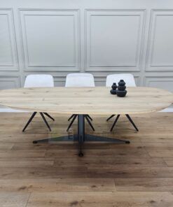 Eikenhout Organische tafel met Octo onderstel
