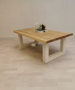 Eiken salontafel U-Poot