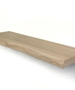 Eiken wandplank 140x20 boomstam