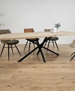 Alternative view of Eiken recht/rond tafel Twist-Onderstel K4