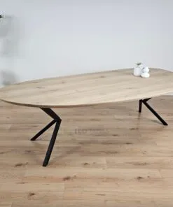 Eikenhout Organische tafel met Kik-Poten