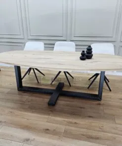 Alternative view of Eiken Deens ovale tafel met Plus Frame