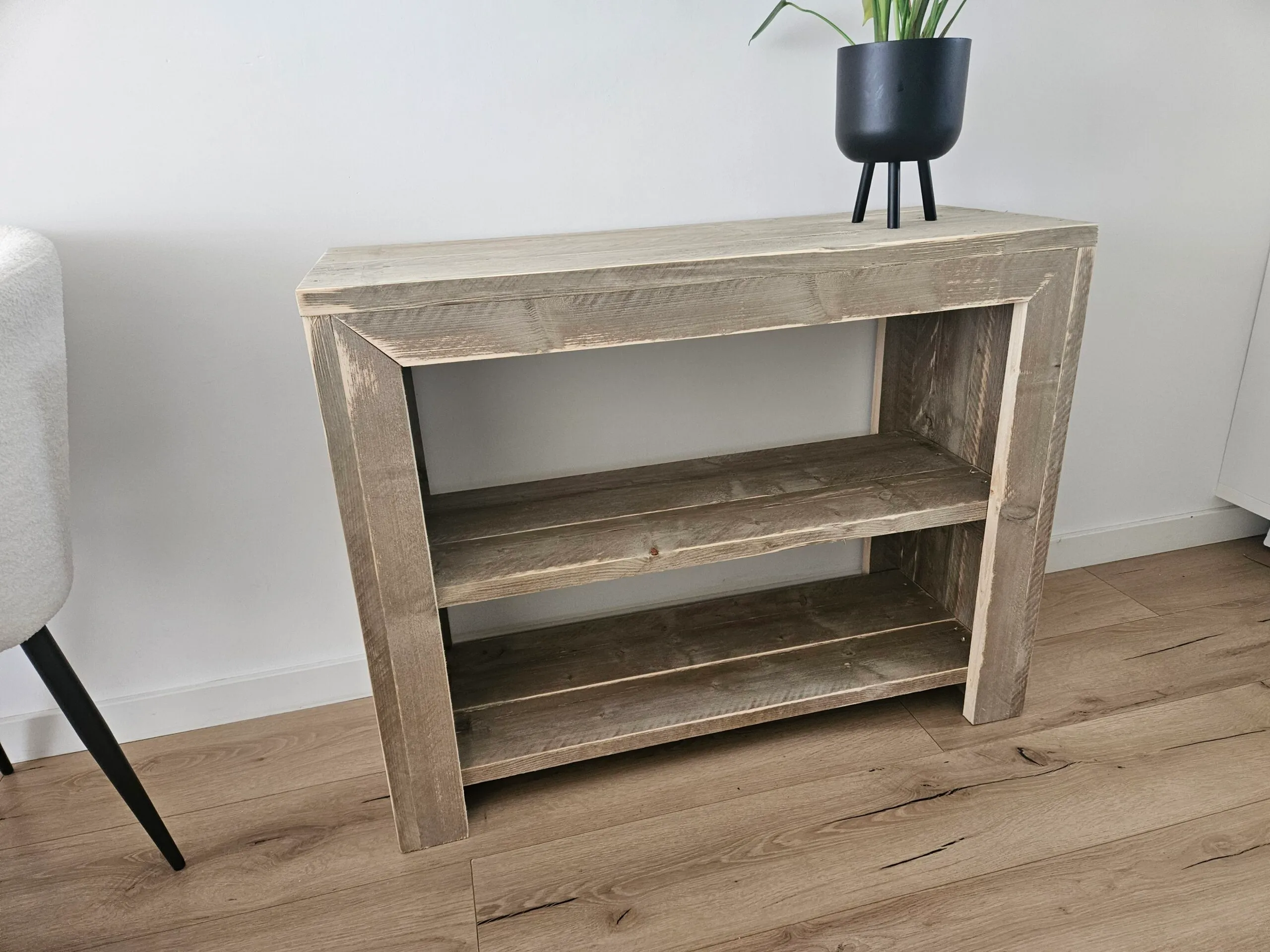 Steigerhout Sidetable