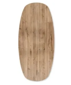 Eiken deens ovale tafel