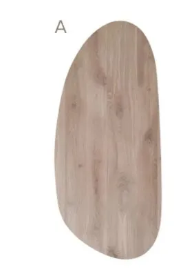 Eiken organische nier tafelblad model A