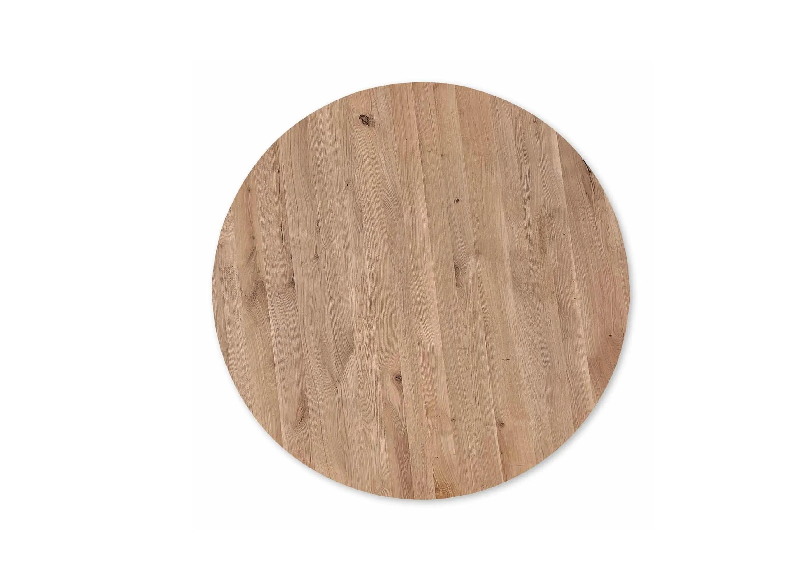 Eiken ronde tafelblad